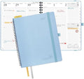 POPRUN 2027 Planner, 8.5'' x 10.5'', Weekly and Monthly Daily Calendar Book