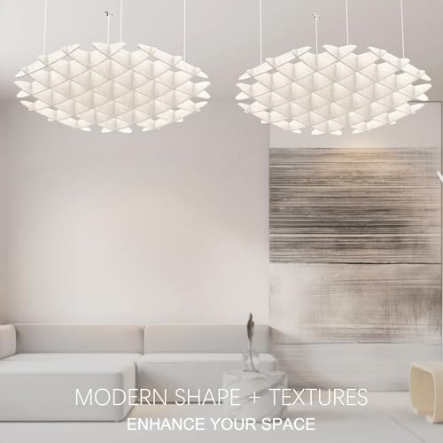 Acoustic Ceiling Panels Sound Absorbing Panels, Hexagon Light Beige