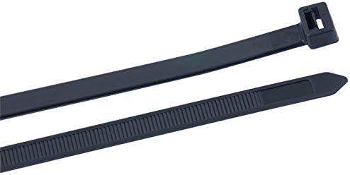 Gardner Bender 45-548UVBSP Spiral Heavy-Duty Nylon Cable Tie, 48", 175 lb. tensile, 10 Pack, UV Black