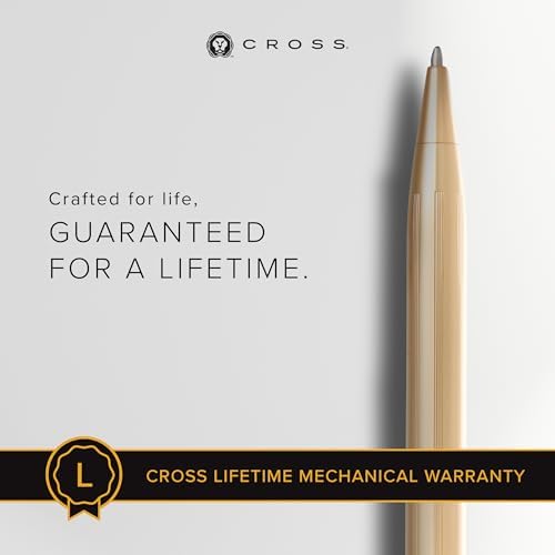 Cross Century II 23KT Gold Ballpoint Pen, Medium Point, Black Ink
