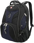 SwissGear 1900 ScanSmart Laptop Backpack, Fits Most 17-Inch Laptops, TSA-Friendly Lay-Flat Design, RFID Protection, and Tablet Pocket, Black, 31L, 18.5-Inch