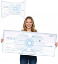 Penitue 33x14in Oversized Fake Check Award for Presentations (Style 4)