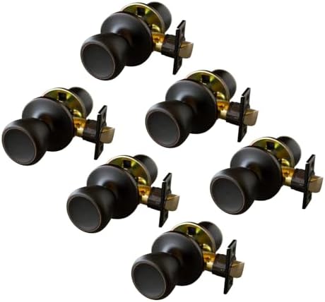 Design House Terrace Passage Door Knob, Oil Rubbed Bronze