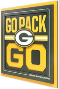 YouTheFan NFL Green Bay Packers Slogan Series 3D Wall Art