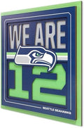 YouTheFan NFL Seattle Seahawks Slogan Series 3D Wall Art