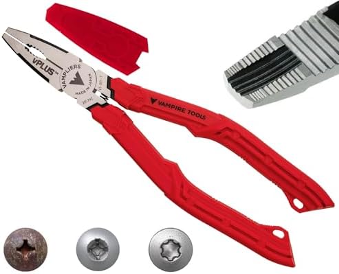 VAMPLIERS 7" Stripped Screw Extractor Combination Pliers