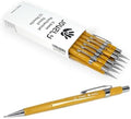 0.9mm Mechanical Pencils, HB #2, Yellow, 12 Count, Made in Korea