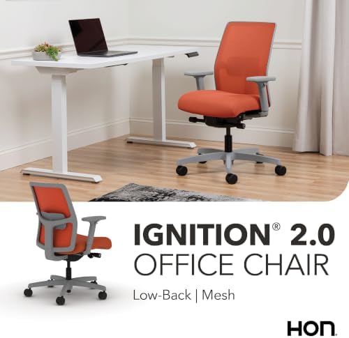 HON Ignition 2.0 Low Back Ergonomic Office Chair, Desk Chair, Salamander