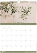 Blueline® 2027 Colorful Monthly Wall Calendar, 12 Months, January to December, Gold Twin-Wire Binding, 12" x 17", Minimalist (C173121)