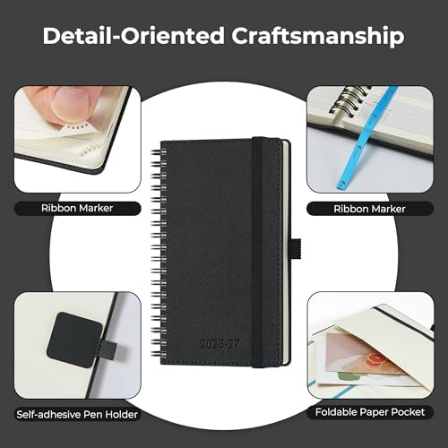 Planner 2026-2027 Daily Daily Weekly and Monthly,6.5"x3.75"