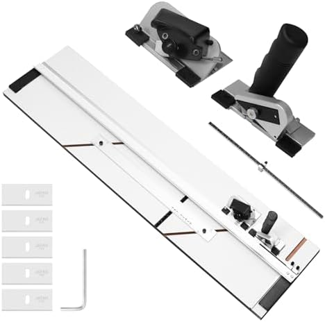 40" Capacity Board Mounted Mat Cutter for Framing – Simplex Elite Mat Cutter with 45° Bevel & Straight Cutting Heads, for Picture Frames, Artwork, Photography & DIY Projects, with Blades & Wrench