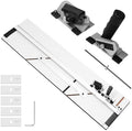 40" Capacity Board Mounted Mat Cutter for Framing – Simplex Elite Mat Cutter with 45° Bevel & Straight Cutting Heads, for Picture Frames, Artwork, Photography & DIY Projects, with Blades & Wrench