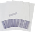 Akro-Mils 29300 Clear Protective Plastic Label Holder and Labels for 4-Inch Tall Shelf Bins, (25-Pack)