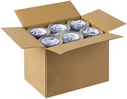 Duck High Performance Clear Packing Tape Refills - 36 Rolls of HP260 Strong Packaging Tape for Shipping, Moving, Mailing & Storage Boxes - 3" Core, 1.88 Inch x 60 Yards, Clear (1144714)