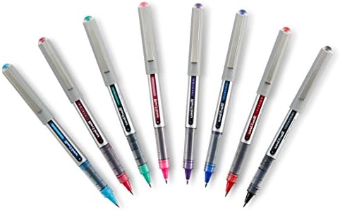 Uni-Ball uniball Vision Rollerball Pens with 0.7mm Fine Point,Blue,(Pack of 24)