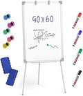 Nicpro Easel Whiteboard with Stand Board 36 x 24'' Magnetic Dry Erase