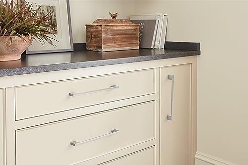 Amerock 10 Pack 7-9/16" Cityscape Satin Nickel Drawer Pull