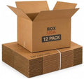 BOX USA Large Moving Boxes 20"L x 20"W x 15"H 12-Pack - Corrugated Cardboard Box for Shipping, Mailing, Packing, Packaging and Storage