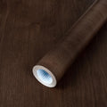 Abyssaly Wood Contact Paper- Brown Walnut Wood Grain Peel and Stick Wallpaper for Countertops - Self Adhesive Removable Wood Viny Film Easy to Clean for Cabinets Desks and Drawers 15.7" X 393"