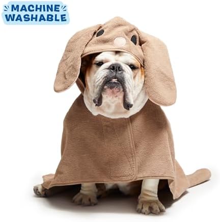BARKBOX Dog Bathrobe - for Dogs - Medium