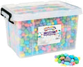 Colorations 3D Building Puffs & Shapes - 3000 Pieces