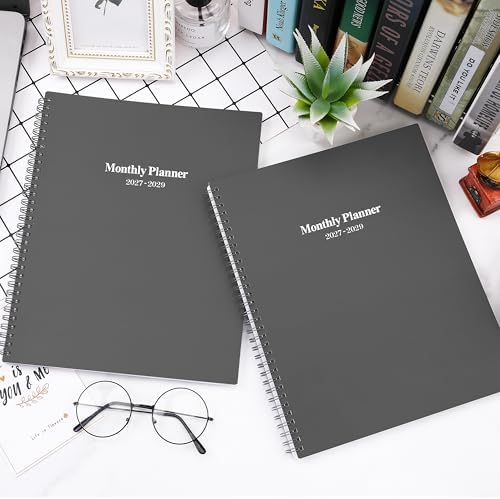 2027-2029 Monthly Planner/Calendar - Jan. 2027 - Dec. 2029, 3 Year Calendar