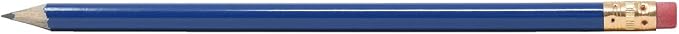 Pencil Guy Round Medium Blue Pencils