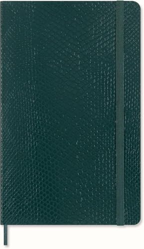 Moleskine Limited Edition Notebook Vegea, Large, Ruled, Green Boa, Soft Cover (5 x 8.25)