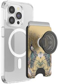 PopSockets Phone Wallet for MagSafe with Grip- Secret Garden