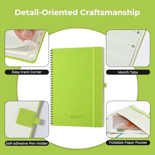Planner 2026-2027 Daily Daily Weekly and Monthly,11.5"x8.5"