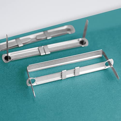 Prong Paper Fasteners, 2" Capacity Fasteners, 2.75" Base, 50 Complete Base Set Paper Fastener Prong Fasteners (Pack of 3)