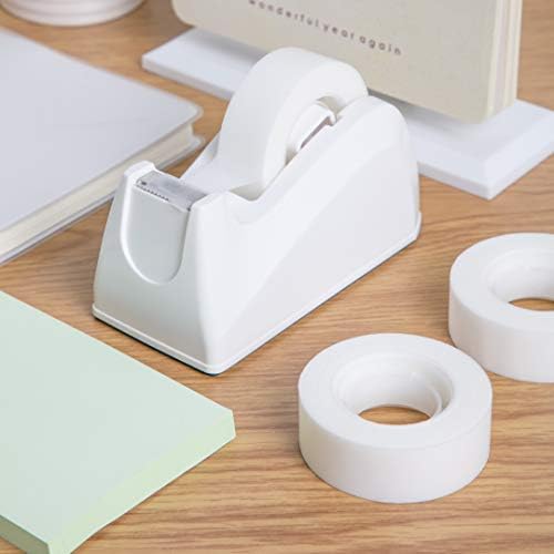 Amazon Basics Matte Finish Tape Dispenser with 16 Refill Rolls, 3/4" x 1300" (36 yds)
