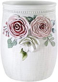 Avanti Linens - Waste Basket, Decorative Trash Can, Guest Bathroom Essentials, Floral Home Decor (Spring Garden Collection)