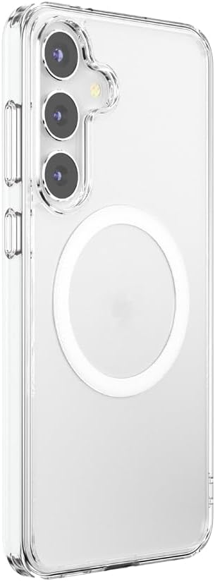 PopSockets Samsung Galaxy S25+ Phone Case MagSafe- Clear | Compatible with MagSafe PopSockets, Drop Protection, Clear, Translucent, iPad, Removable, Popper