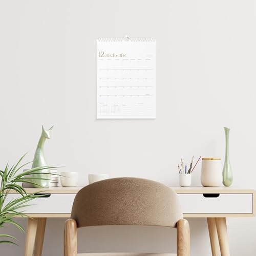 Karto Wall Calendar 2026-2027 8.5x11 in - Stylish