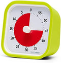TIME TIMER 60 Minute MOD Education Edition ⁠— Visual Timer with Desktop Software for Kids Classroom Learning, Teachers Desk Clock, Study Tool and Office Meetings with Silent Operation (Lime Green)