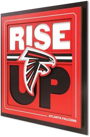 YouTheFan NFL Atlanta Falcons Slogan Series 3D Wall Art