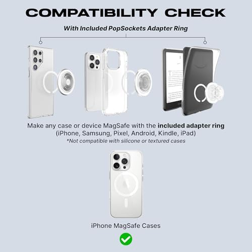 PopSockets Adhesive Phone Grip, Holder- Confetti White