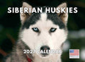 Siberian Husky Calendar 2027 Huskies Monthly Wall Calander 12 Month
