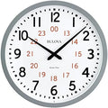 Bulova Atomic Analog Wall Clock Model C5003 Atomic Time 1, Sets Automatically, Quartz Battery