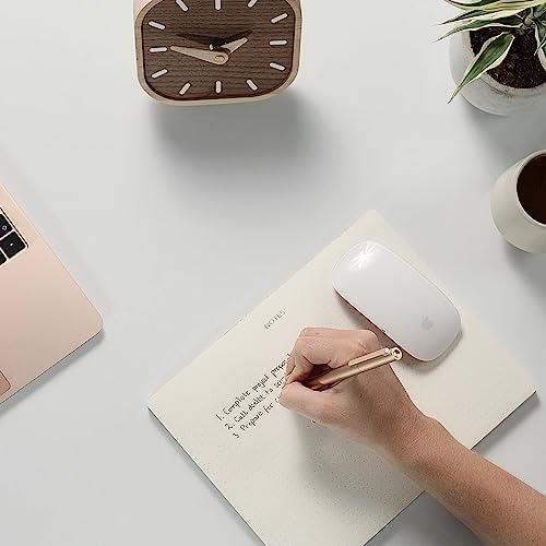 Pinesman Desk Notepad, Dotted, 3-Pack, 150 Tear-Off Sheets, 9.8 x 7.9 in