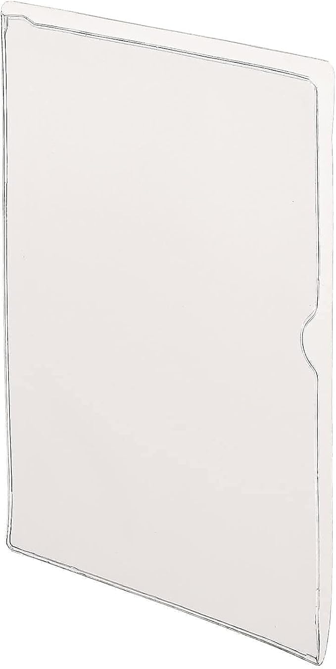 Pendaflex PFX62004 CopyGard Heavy-Gauge Organizers, Jacket, Letter Size, Vinyl, CLR, 25 per Box