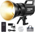 NEEWER FS300B 300W LED Studio Video Light, Bi Color COB Continuous Lighting with 2.4G/APP Control 44500Lux/1m 2700K-6500K CRI97+, 12 Scenes, Bowens Mount Spotlight for Photography Recording Streaming