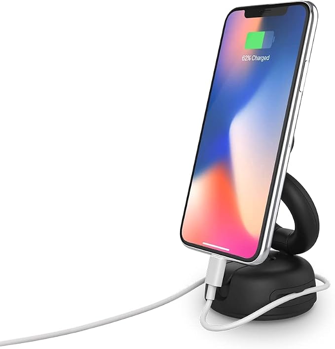 PopSockets Car Phone Mount, Vent Mount, Black - Black | Air Vent Clip, Compatible with PopSockets, Hands-Free, Black, Electronic Accessories, For iPad/Kindle/iPhone/Android
