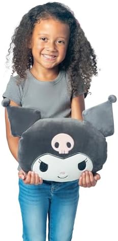 Northwest Kuromi Cloud Pillow 12 Inch – Plush Stuffed Pillow, Bedroom Decor, Great Gift Idea