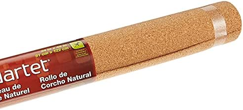 Quartet Cork Rolls, Strips, 24 x 48", Corkboard, Bulletin Board, Natural, Case of 8 (103)