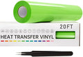VinylRus Heat Transfer Vinyl, Apple Green, 12" x 20ft