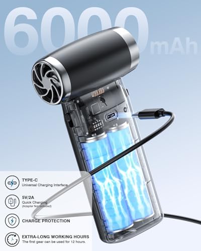 Compressed Air Duster Electric Blower Cordless Canned Air Substitute