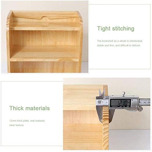Adjustable Wood Display Shelf Bookcase Office Supplies Desk Organizer Storage Rack | Birthday Gifts - Toy - Home Decor
