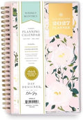 Blue Sky Day Designer 2027 Weekly & Monthly Planner 5"x8", Coming Up Roses